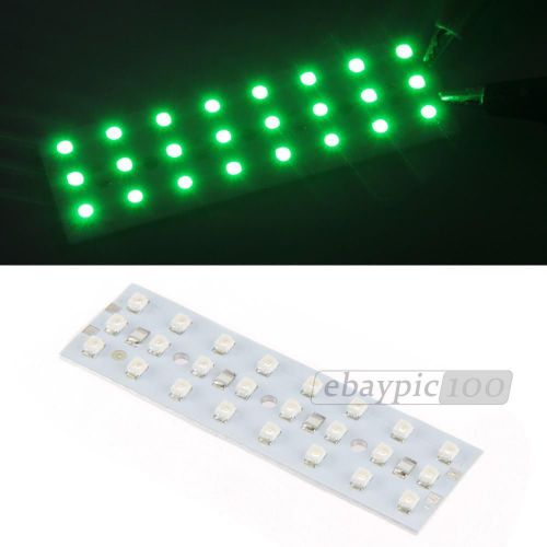 PCB Aluminum Circuit Board for 12V 2W 24 LED 3528 Light Series Green