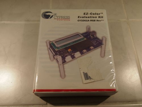 Cypress EZ Color Evaluation Kit &lt;&gt; CY3261A-RGB &lt;&gt; new in orignal packaging