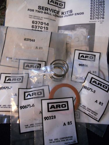 New aro, ingersoll rand,service kit 637048 a45* 2 ball  lower pump ends for sale