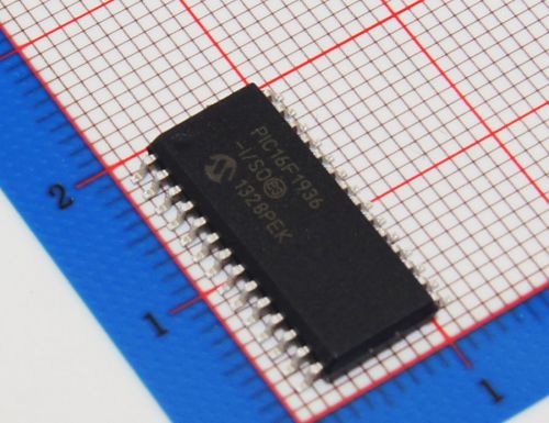 50 pcs/lot IC PIC16F1936-I/SO, 28-Pin Flash-Based, 8-Bit CMOS Microcontrollers