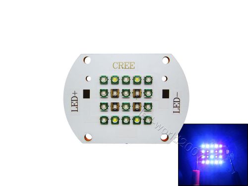 60W Cree Blue 450nm 470nm Green 520nm White 10000K SemiLEDs UV 420nm LED Matrix