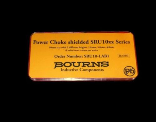 Bourns Inductive Components Power Choke Shielded (SRU10-LAB1) Series Sample Kit