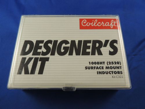 COILCRAFT C322 1008HT (2520) SURFACE MOUNT INDUCTORS DESIGNER&#039;S KIT NEW