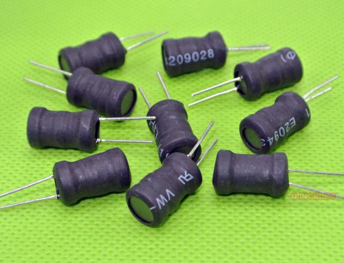 10pcs.Inductor choke 10uH Radial Lead Power Inductor 10*12 (OR 470uH)