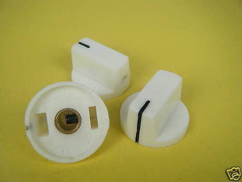 200x for ibanez screamer effects pedal white volume &amp; tone point knob 27x16,2716 for sale