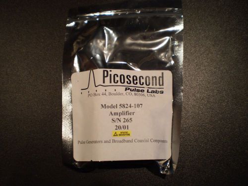 Picosecond pulse labs / tektronix 5824-107 amplifier, new for sale
