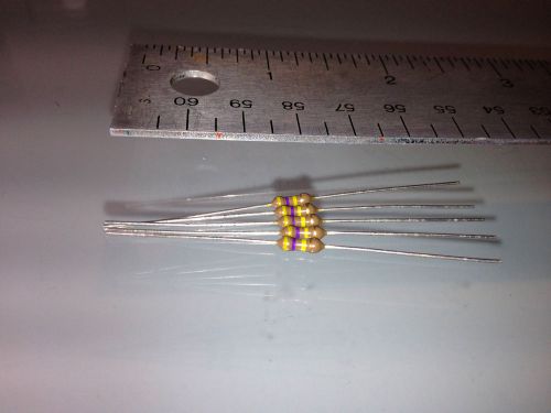470k ohm 1/4 watt @ 5% Tolerance Resistor (5 pack)