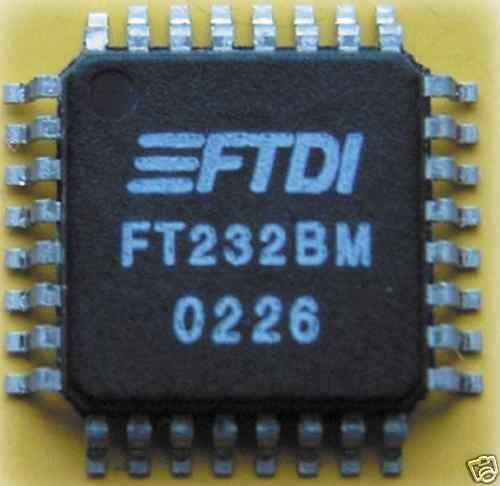 USB UART ( USB - Serial) I.C. FT232BM ( NEW ) - 2 PCS
