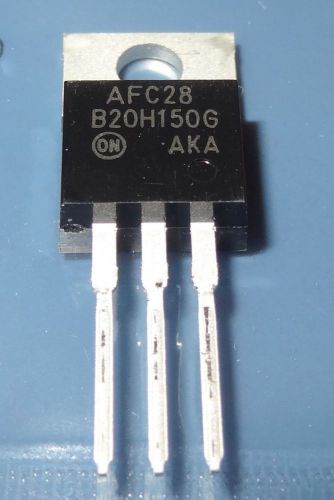1 pc MBR20H150CTG 150V,  Dual Schottky Rectifier 20A total (10A per diode)