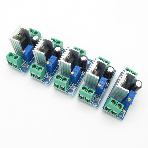 Lm317 dc-dc converter buck circuit board adjustable linear regulator (pack of 5) for sale