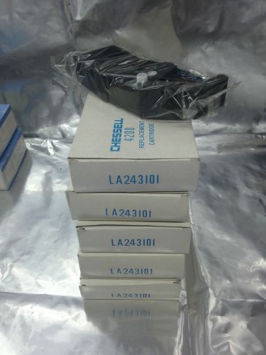 5 pcs Chessell 4200 cartridge LA243101 NEW AS-IS