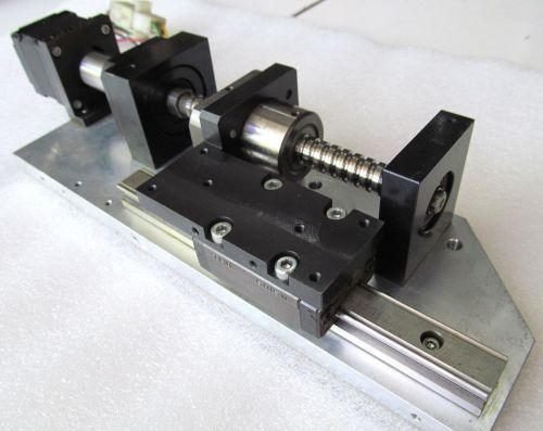 Linear actuator guide 65mm travel length, +Stepping motor UPX534M-B, Vexta