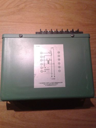 Flex core gw5-002e ac watt or var transducer new woa for sale