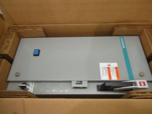 Siemens 17csd92bf, non-fusible combination starter size 0 for sale