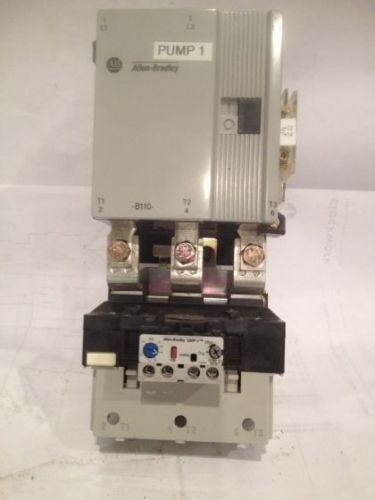 Allen bradley starter with contact kit, 100-b110n*3 for sale