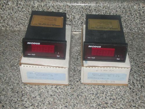 Modus model da-4-02m-0-rr 0-5.00mm of water meter- mm h20 for sale