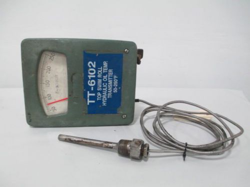 FOXBORO 3-15 PSI 10FT TEMPERATURE 0-200C TRANSMITTER D238499