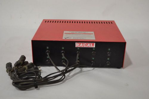 Racal datacom yl7300 520-01-61 10unit battery charging station supply d301592 for sale