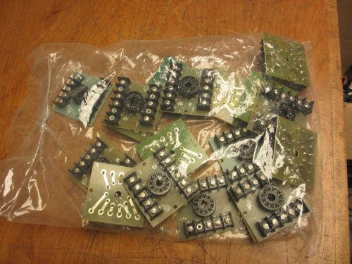 Curtis Lot of 18 RS11 Relay Sockets