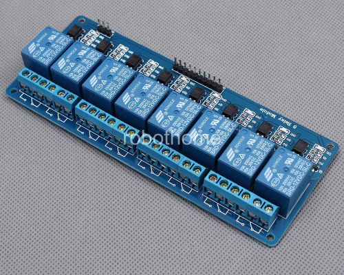 12V 8-Channel Relay Module with Optocoupler Low Level Triger Stable for Arduino