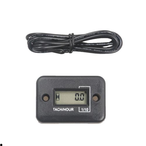 Waterproof tach hour meter for motorcycle atv snowmobile boat stroke gas engine for sale