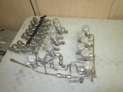 Qty.14 nupro ss-4bk tw-1c whitey ss-42xvcr4 nupro ss-4tftw  valve assembly #594 for sale