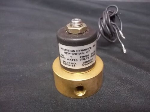 New precision dynamics inc b3014-s4 2-way solenoid valve for sale