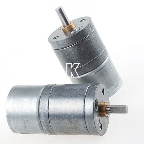 Mini micro dc gear motor 6v 7300rpm to 205rpm 0.97kg.cm fr robot electronic lock for sale