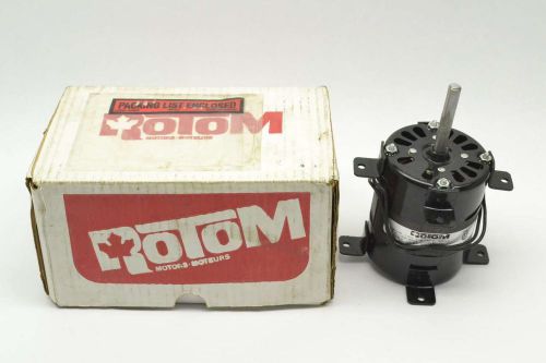 New rotom r480 1/30hp 208/240v-ac 1500rpm 1ph ac electric motor b425377 for sale