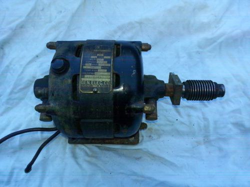 Vintage, General Electric 1/15 HP 1700 RPM DC Motor, Model 21782, Frame 234,125v