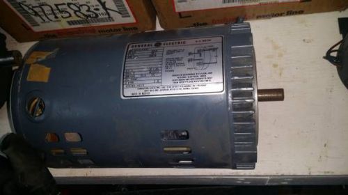 General Electric Motor electric industrial .33hp  WORKS PERFECT single phase