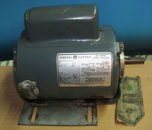 General Electric 5K45PG805H AC Motor 1-HP 1725RPM, 115/230V C140 USA  Used