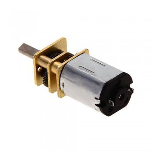 6V DC 300RPM 12mm High Torque Speed Reduction Metal Gear Motor for RC Robot