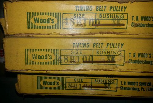 New htd woods positive drive timing pulley 48h100qd-sk 48h 100 sk for sale