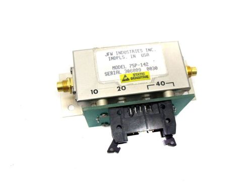New jfw industries 75p-142 ohm solid state programmable attenuator for sale