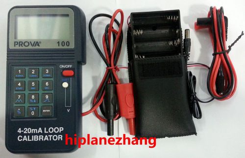 Hi-accuracy 0.025% 4-20ma process loop calibrator auto ramp prova-100 new for sale