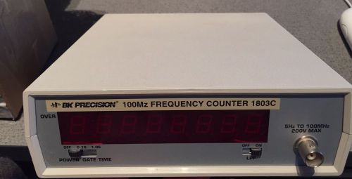 BK Model 1803C 100 MHZ Freqency Counter