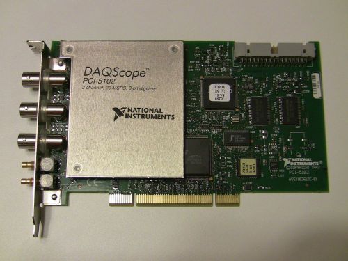 National Instruments PCI-5102 Digitizer Card, NI DAQ Scope