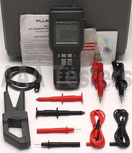Fluke 41 handheld power harmonics analyzer 41 for sale