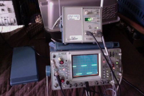 Tektronix a6302 current probe with am503b + tm502a for sale