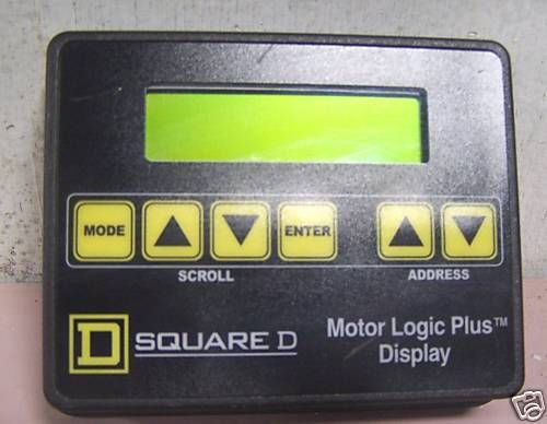 Square d motor logic plus display series a 28 volt max mlpd for sale