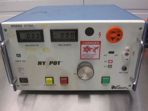 Associated research inc 4450dt hipot hypot tester w/ground continuity test set for sale