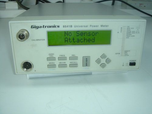 Giga-tronic 8541B power meter tested working , no cable