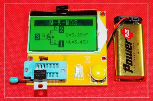 Mega328 Transistor Tester Diode Triode Capacitance ESR Meter MOS/PNP/NPN L/C/R