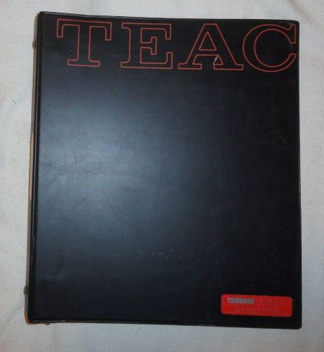 TEAC Tascam Reel-To-Reel Series 70H Service Manual Japan VGC