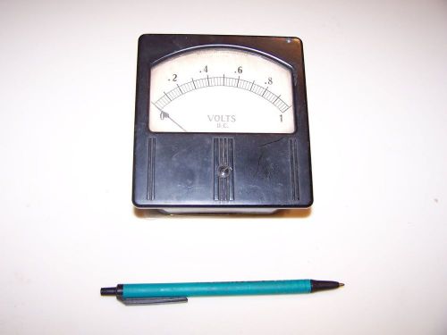 Weston DC Voltmeter  0 to 1 volt    -1