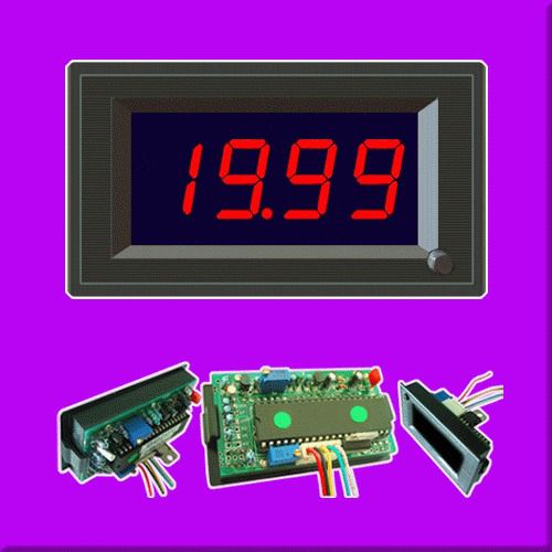 12v 20v 10a red led digital solar panel current amp meter ammeter + voltmeter rv for sale