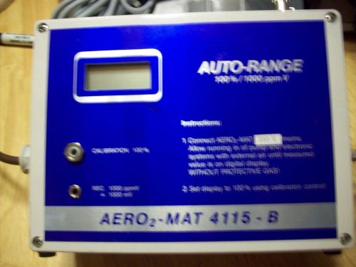 AERO2-MAT Oxygen Indicator 4115-B auto range