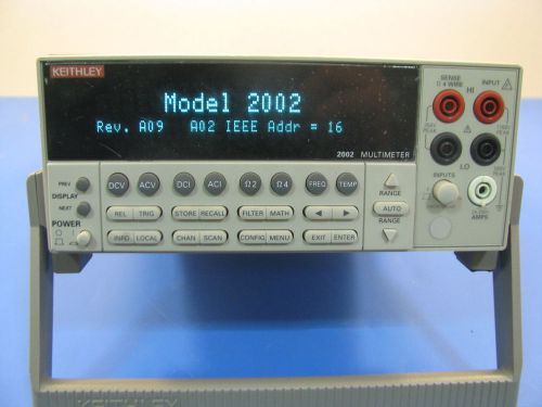 Keithley 2002 8.5 digit digital multimeter - 90 day warranty for sale