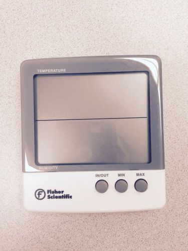 Fisher scientific traceable jumbo thermo-humidity meter for sale
